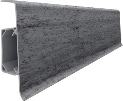 Zdjęcie produktu dla Listwa przypodłogowa VILO ESQUERO 62 mm – długość 2,5 m – kanał kablowy – Hard Concrete