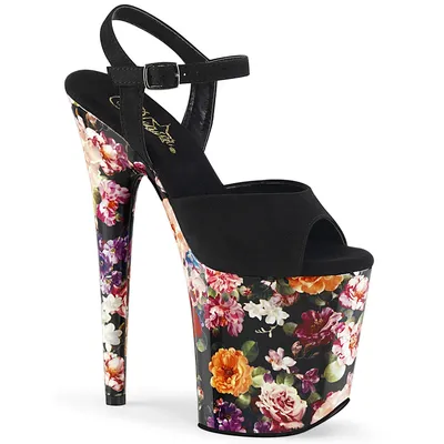 Obrázek produktu pro FLAMINGO-809WR dámské sandály Pleaser, černé EU 35, US 5