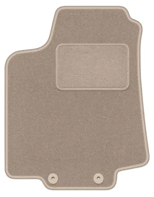 Produktbild von Fahrermatte Velours für Volkswagen Golf IV 1998-2002 (Cabrio) – 1-tlg, Beige, passgenau – Wielganizator LUX