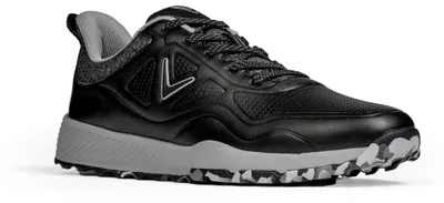 Produktbild von Callaway Golf GTX Wasserdichter Spikeloser Golfschuh – Größe 43 EU, Schwarz Grau