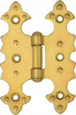 Produktbild von Möbelscharniere FEINZ SYMMETRISCH - Retro - Dekorativ - Hochwertig - Für stilvolle Möbel