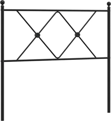 Zdjęcie produktu dla VidaXL 376530, Czarny, Stal, 90 cm, 950 mm, 90,5 cm, 30 mm