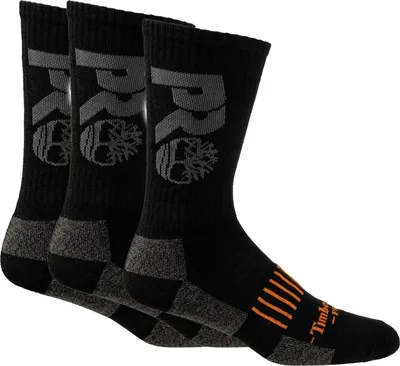 Produktbild von Timberland Pro - Socken für Herren (3er-Pack) FS12195 (XL) (Schwarz/Grau)