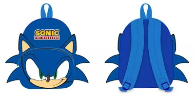 Productafbeelding van Sonic the Hedgehog, 3D pluche rugzak, tas, 30 cm