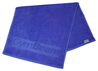 Produktbild von GymBeam - Blaues Sporthandtuch