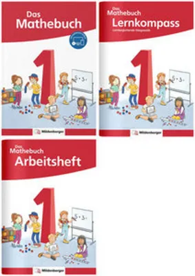 Obrázek produktu pro Das Mathebuch 1 - Neubearbeitung - Schülerbuch/Lernkompass/Arbeitsheft im Paket