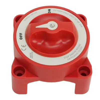 Imagen del producto de Interruptor de desconexión de batería, interruptor selector de batería para embarcaciones, interruptor aislador de desconexión de batería, interruptor de encendido/apagado de batería, interruptor de corte de energía de batería, interruptor de corte del circuito de batería