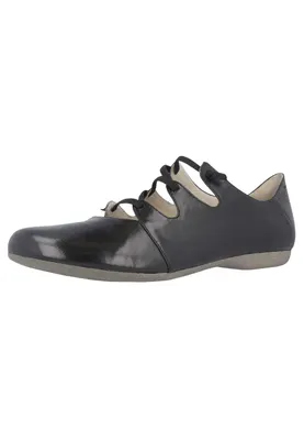 Produktbild von JOSEF SEIBEL Fiona 04 Damen Leder Sommer Halbschuhe schwarz, softes Leder Fußbett