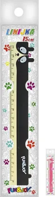 Produktbild von Fun&Joy Plastiklineal Mix Tiere 15cm