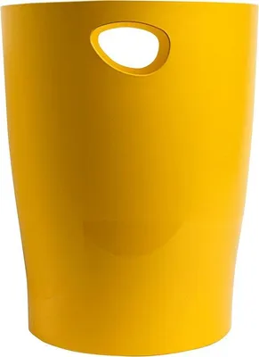 Produktbild von Famanu Abfalleimer 15 Liter mit Handgriffen - Saffraangeel