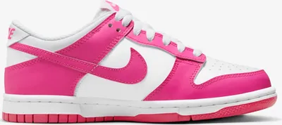 Produktbild von Nike Dunk Low "Laser Fuchsia" Weiß, Größe: 38,5