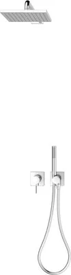 Produktbild von KEUCO 59651010402 Brause-Set 4 IXMO Sets 59651 eckig,