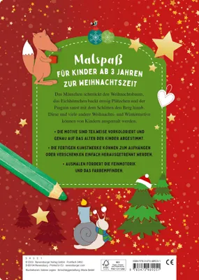 Produktbild von Mein erstes Weihnachts-Malbuch