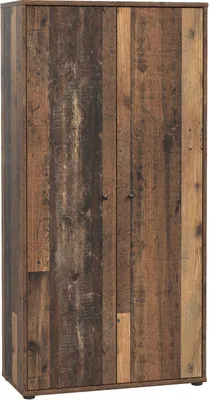 Produktbild von Schrank Beistellschrank Aktenschrank Standschrank Holzschrank "Tembi I" Old Wood Vintage