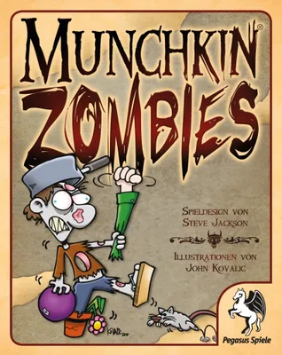 Produktbild von Pegasus Munchkin Zombies, 12,4 cm, 15,6 cm, 2,2 cm