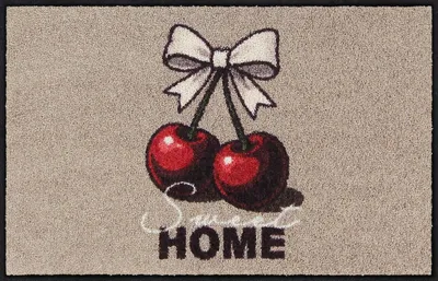 Produktbild von Salonloewe CHERRY SWEET BEIGE Fußmatte Wohnmatte 45 x 70 cm