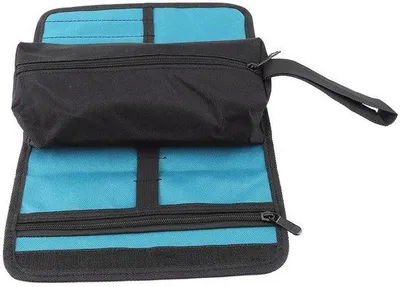 Image de Organisateur pour électriciens - Pliable - Robuste - 25 x 36 cm - Sac à outils - pour électriciens