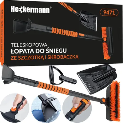 Productafbeelding van Heckermann sneeuwschuiver set, 5-in-1