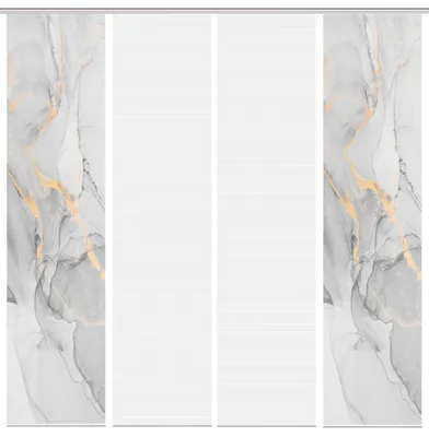Produktbild von MARMOSA Schiebegardine, halbtransparent, Bambusoptik, 260x60 cm