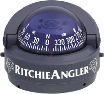 Immagine prodotto di Bussola Ritchie modello 'Explorer Ra-93', 12v, bussola per montaggio a superficie, rosa Ø69,9mm/5°, Ritchie Angler