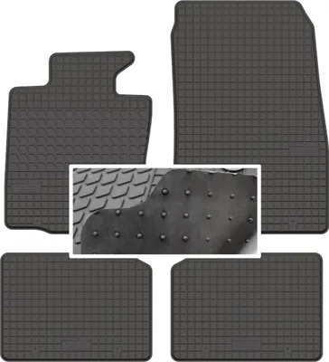 Produktbild von Auto Fußmatten Gummimatten Gummi Fußmatten Satz für Mini Paceman (2012-2016)