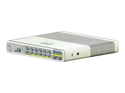 Produktbild von Cisco Catalyst WS-C2960C-12PC-L, Managed, L2, Fast Ethernet (10/100), Vollduplex, Power over Ethernet (PoE)