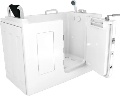 Produktbild von Senioren Sitzbadewanne Sitzwanne Badewanne mit Tür Pool S07-C-R 140cm