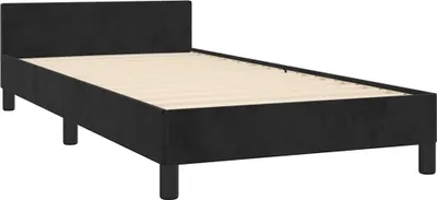 Obrázek produktu pro vidaXL Rám postele bez matrace černý 100x200 cm sametový