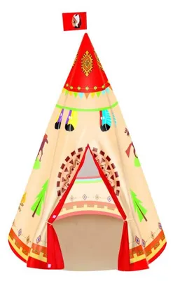 Image de Tente Tipi pour jardin d'enfants.