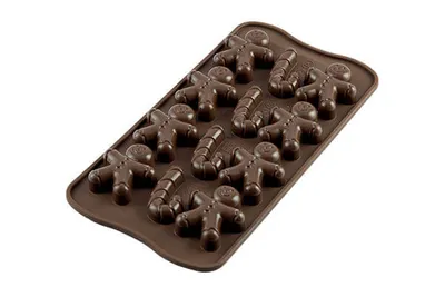 Produktbild von Silikomart Schokoform Mr. Ginger