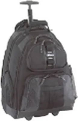 Produktbild von Targus 15 - 15.4 inch / 38.1 - 39.1cm Rolling Laptop Backpack - Notebook-Rucksack - 39.1 cm ( 15.4" ) - Schwarz, Platin