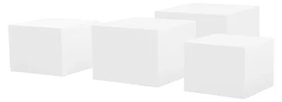 Produktbild von Acryl Buffet- und Tortenständer Set - 8-teiliges Display Set - Für Cupcakes und Kuchen - Für Sammlerstücke und Figuren - Für Schmuck und Kosmetik - Transparent