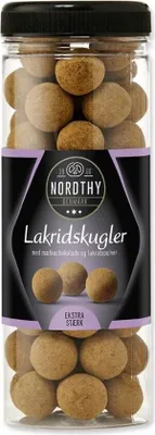 Produktbild von Nordthy Lakritzkugeln extra stark 300g