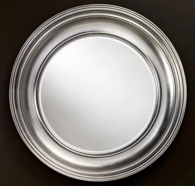 Image de Casa Padrino Luxe Salon Miroir Argenté Ø 102 cm - miroir mural salon