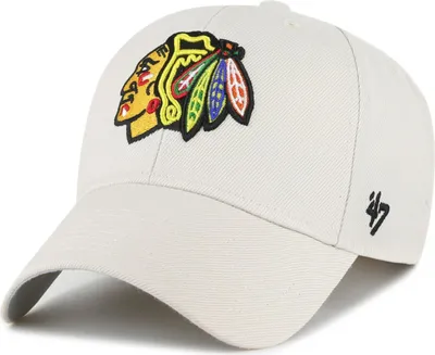 Produktbild von 47 Brand Adjustable Cap - NHL Chicago Blackhawks bone beige, OSFA