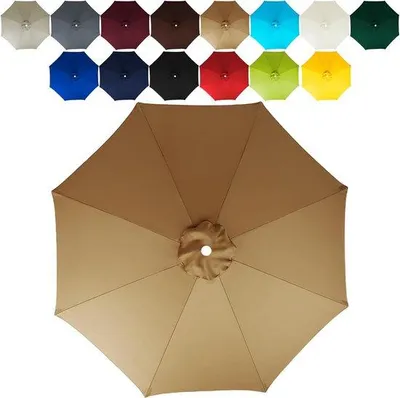 Produktbild von Famanu Ersatz- Sonnenschirmbezug 6/8 Streben - UV 30+ Schutz