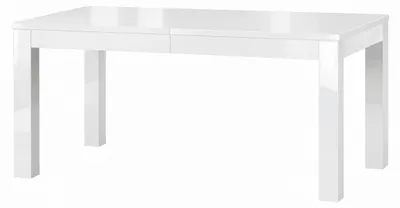 Produktbild von Furniture24 Tisch Küchentisch Esszimmertisch Esstisch Wenus Ausziehbar 160-300 Cm Weiß Hohglanz