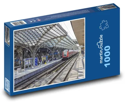 Obrázok produktu pre Puzzle 1000 Vlak na železničnej stanici - martinpuzzle