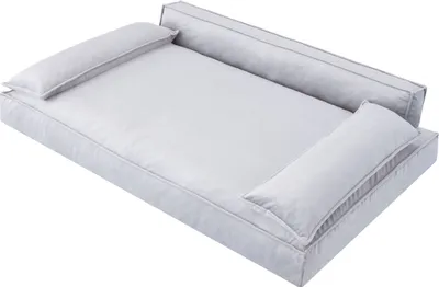 Image de Lit pour chien "Champion" - (99×65 cm) - confortable, lavable & antidérapant | Sofa pour chien, coussin pour chien, corbeille pour chien, canapé pour chien, lit pour animal | PillowPrim