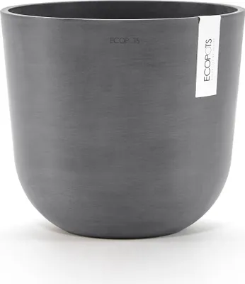 Produktbild von Ecopots Pflanztopf Oslo Ø 25 x 21,8 cm grau