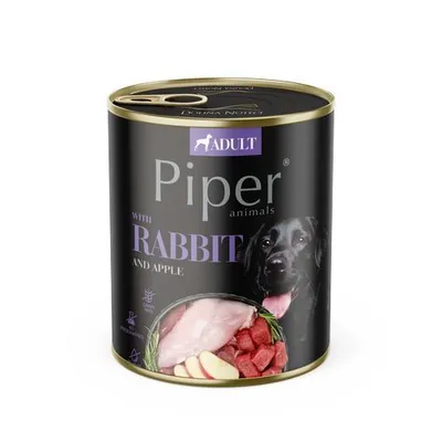 Zdjęcie produktu dla PIPER ADULT 800g karma w puszkach dla dorosłych psów królik, 40465