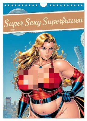 Produktbild von Super Sexy Superfrauen (Wandkalender 2027 DIN A4 hoch), CALVENDO Monatskalender