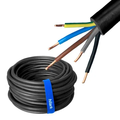 Produktbild von Erdkabel YKY NYY-J 5-adrig 4mm² 50m 600/1000V für feste Verlegung im Erdreich