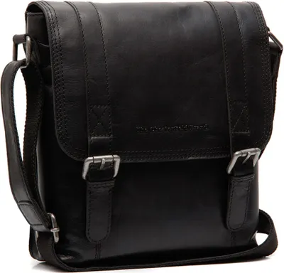 Produktbild von The Chesterfield Brand Leder Umhängetasche Schultertasche Adelanto Flapoverbag Black schwarz