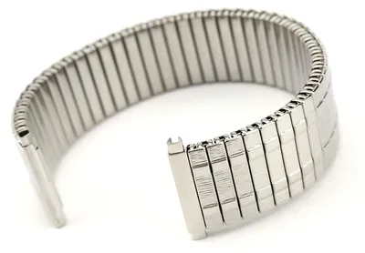 Image de Bracelet de montre en acier inoxydable de 22 mm et 20 mm, avec boucle à cliquet