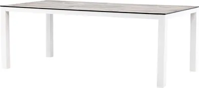 Produktbild von home24 Gartentisch - Grau - Aluminium - 100 x 75 x 205 cm