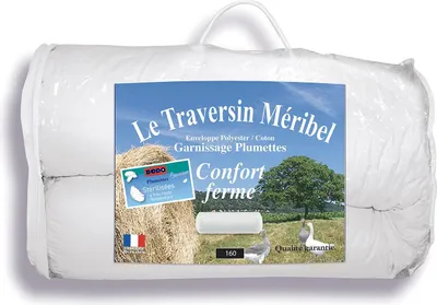 Produktbild von DODO Rollenkissen mit Naturfedern - B 160 x T 23 cm - MERIBEL