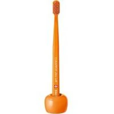 Obrázok produktu pre Keramický držiak na zubné kefky Curaprox oranžový 1 ks