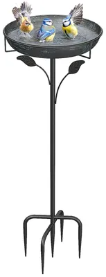 Zdjęcie produktu dla Poidełko dla ptaków - Metal - 30 cm - Zielony