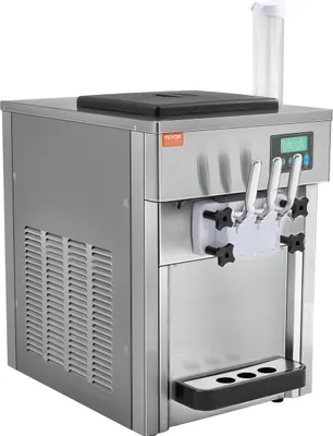 Immagine prodotto di Macchina commerciale per gelato soft 20 L/h, 3 gusti, da banco